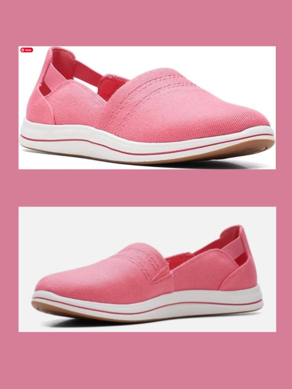 Clarks Cloudsteppers Breeze Step II Slip On Sneakers NIB Sz 8